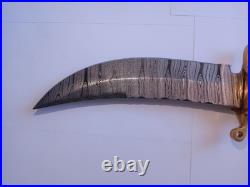 Pirate demascus knife one of a kind