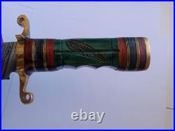 Pirate demascus knife one of a kind
