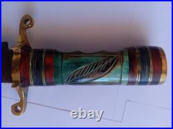 Pirate demascus knife one of a kind