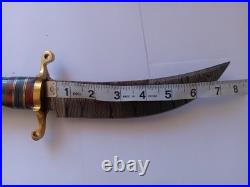 Pirate demascus knife one of a kind