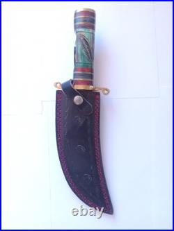 Pirate demascus knife one of a kind