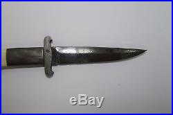 RARE CHUCK GEDRAITIS Custom DAMASCUS Blade, Bolsters & Guard Folding Knife