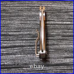 RARE Spyderco Caly 3 Carbon fiber/Ti Damascus Knife C113CFPD Japan