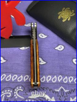 RARE Spyderco Endura Sprint Damascus With Jigged Bone CJ10JBOP