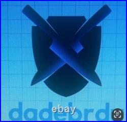 Rare Buck Club 112 Stag & Damascus Knife Never Used In Box N10