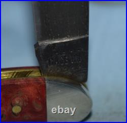 Rare Case XX Burl Maple Damascus Toothpick Knife 710094 9 Dot 2021 Near Mint