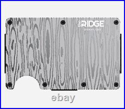 Ridge Wallet Damascus Steel Real Limited Edition Rare Brand New Sealed