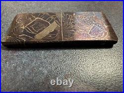 Robert Eggerling Mosiac Damascus Steel For Pocket knives Made in USA 2 Pieces