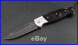 Russian Vorsma Raven damascus folding blade vorsma knife combat hunting