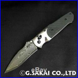 SOG A03 Arcitech Folding Knife 3.5 Damascus VG10 Blade Carbon fiber handle