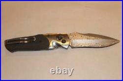 SOG AO3-P Arcitech Damascus Folding Knife