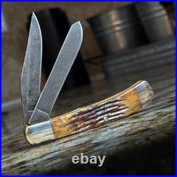 Schrade Walden Trapper Damascus USA 1943-72 #177