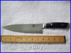 Shun Kaji 8 Chef Knife KDM0006 SG2 Clad Japan Damascus Folded Steel