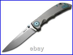 Spartan Blades Harsey Folder 3.25 SF10DMBL Titanium Damascus Steel Pocket Knife