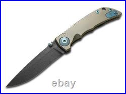 Spartan Blades Harsey Folder 3.25 SF10DMBL Titanium Damascus Steel Pocket Knife