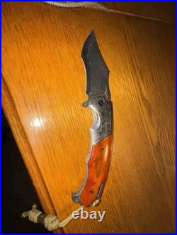 Spiritdeed. Gianr Eagle Series demascus V10 67 Layers. Pristine