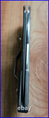 Spyderco Delica 4 Folding Knife Titanium Handle Vg10 Damascus Steel C11tipd A