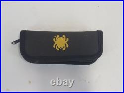 Spyderco Endura 4 Damascus Plain Blade Titanium Handles C10TIPD