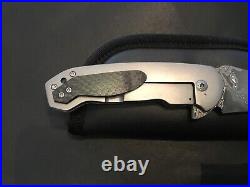 Steven Kelly Custom Damascus Collision Flipper Folder Folding Knife