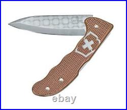 Swiss Army Victorinox 0.9410. J20 Hunter Pro Copper Damascus 2020 Pocket Knife