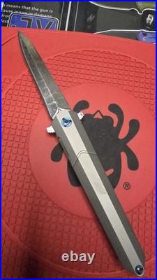 Tactical Gearz Titanium Dagger Folding Knife