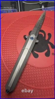 Tactical Gearz Titanium Dagger Folding Knife