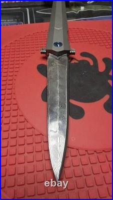 Tactical Gearz Titanium Dagger Folding Knife