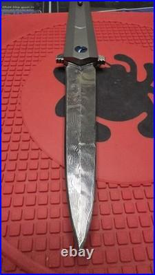 Tactical Gearz Titanium Dagger Folding Knife