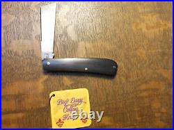 Titusville Cutlery USA Big Easy Cotton Knife Gabon Ebony Raindrop Damascus