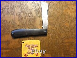 Titusville Cutlery USA Big Easy Cotton Knife Gabon Ebony Raindrop Damascus