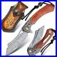 Unique-Handmade-Damascus-Steel-Outdoor-Tactical-Pocket-Folding-Knife-with-Sheath-01-ovbp