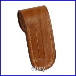 Vintage Gentlemen Grooved Lockback Damascus Steel Folding Pocket Knife Blue