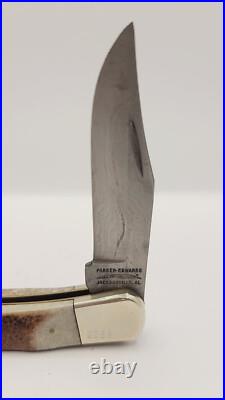 Vintage Parker Edwards Damascus Folding Pocket Knife 1985 ABC Limited Edition