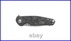 Viper Katla FCM Folding Knife Marbled Carbon Fiber Handle Damascus VA5980FCM