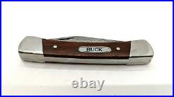 Vtg Couteau Collection Buck Cerf et Damas Custom Folding Pocket Knife Damascus