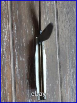 Vtg Parker-edwards Small Trapper Damascus Stag Pocket Knife (nice)