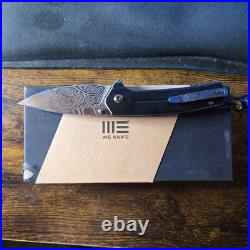 WEKNIFE Culex Titanium Handle (2.97 Damasteel Blade) WE21026B-DS1