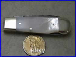 Weidmannsheil- Lockback Knife- Pearl Handles- Damascus Steel-Solingen- Germany