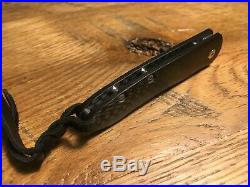 William Henry Legacy H300-D Carbon Fiber Damascus Friction Folding Knife