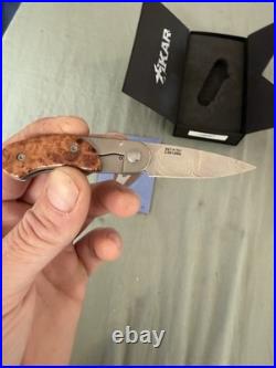 Xikar Elan With Damascus Blade-folding Knife-XI18TDA-BNEW IN BOX