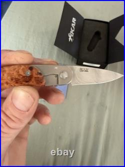 Xikar Elan With Damascus Blade-folding Knife-XI18TDA-BNEW IN BOX