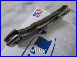 Zero Tolerance Sinkevich KVT Pocket Knife 0450CFDAMS Titanium Damascus CF New