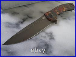 Zero Tolerance Sinkevich KVT Pocket Knife 0450CFDAMS Titanium Damascus CF New